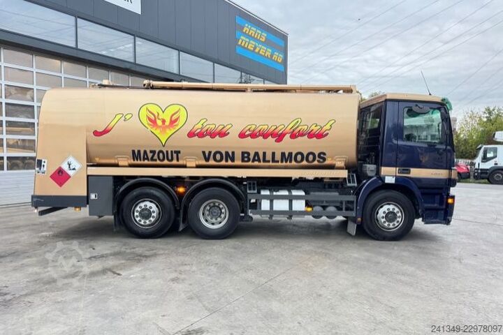 ট্যাঙ্কার ট্রাক MERCEDES-BENZ Actros 2541 6x2 21'000L 2 Kammern