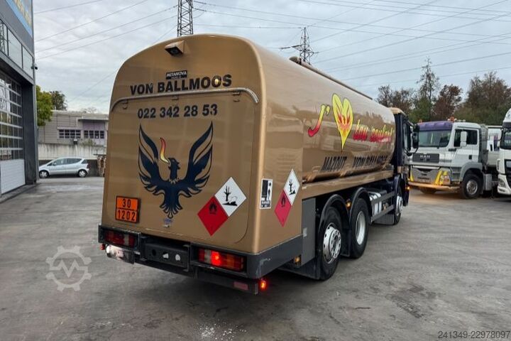 ট্যাঙ্কার ট্রাক MERCEDES-BENZ Actros 2541 6x2 21'000L 2 Kammern