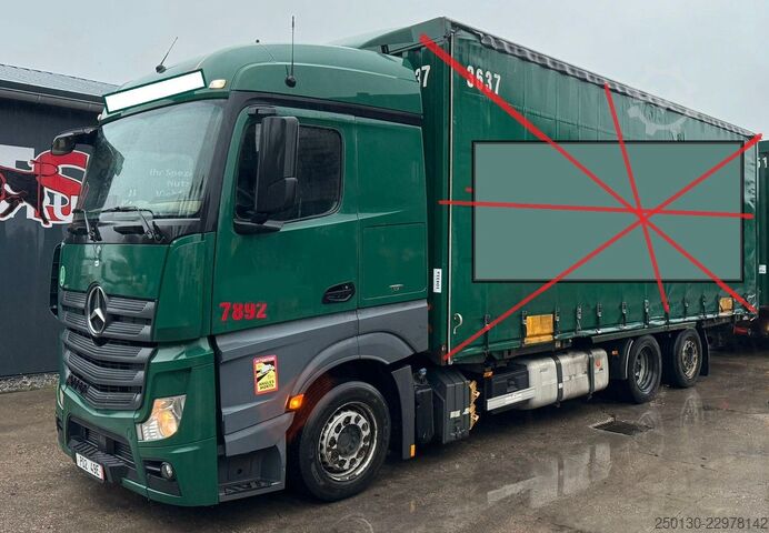 Wechselfahrgestell LKW MERCEDES-BENZ Actros 2536L 6x2 EU6 Retarder BDF/ LDW/