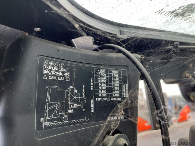 Vysokozdvižný vozík Linde R14HD-01