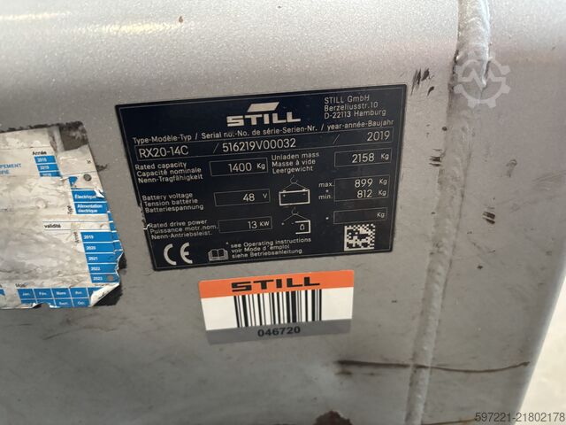 电动 - 三轮 Still RX20-14C Triplex Drive-In