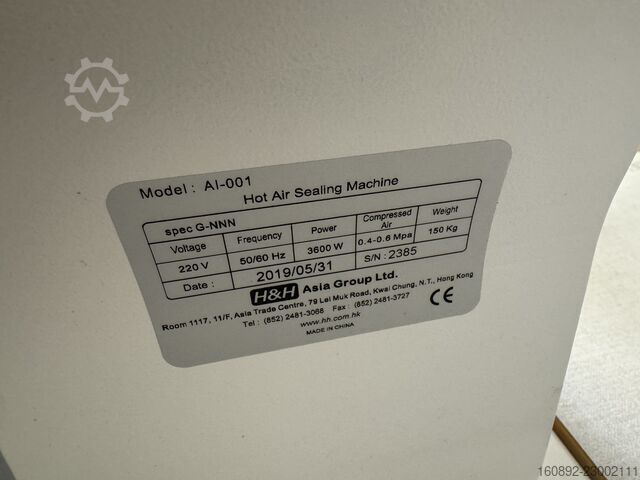 آلة خياطة jeux AI-001-Band Schweißmaschine