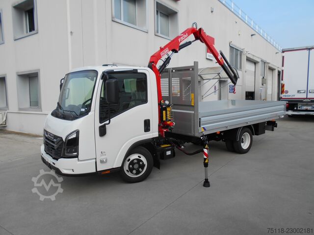 Pick-up van Isuzu M21 GRU e CASSONE FISSO