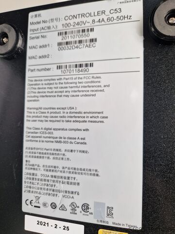 Digital printing machine CANON (OCE) VARIO PRINT 6180 Titan + C53 controller