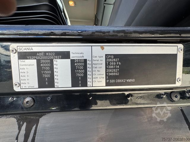 Camion benne SCANIA p 320 6x2 (4)