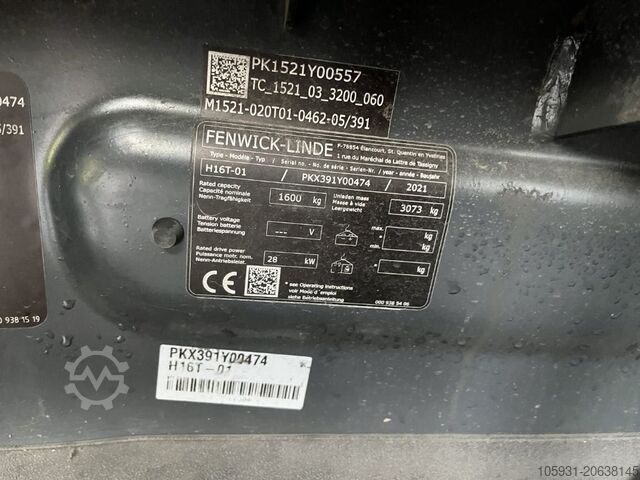 LPG iekrāvēji Linde H16T-01