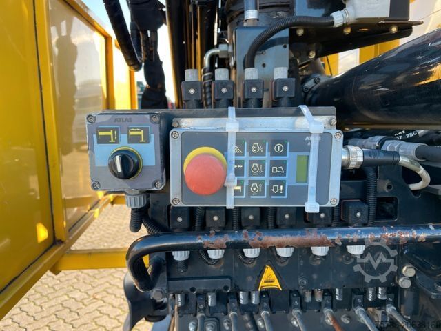 Flatbed truck MERCEDES-BENZ Atego 1522 L /  AC/ Atlas AK 88.3 + Funk+5/6 Kr.