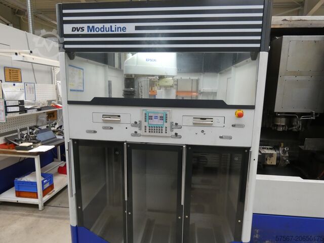 Torno CNC vertical y rectificadora de caras. DISKUS-WERKE ModuLine DS 300SO