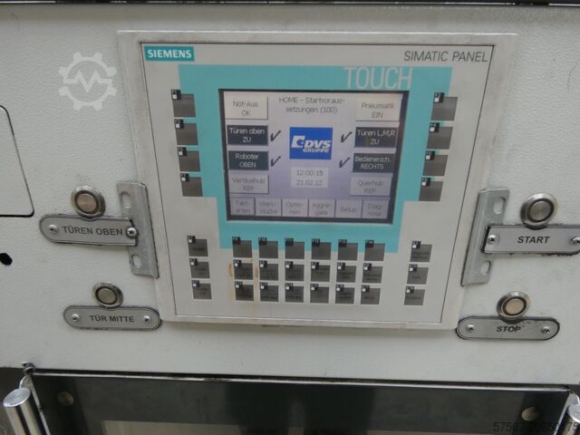 Torno CNC vertical y rectificadora de caras. DISKUS-WERKE ModuLine DS 300SO