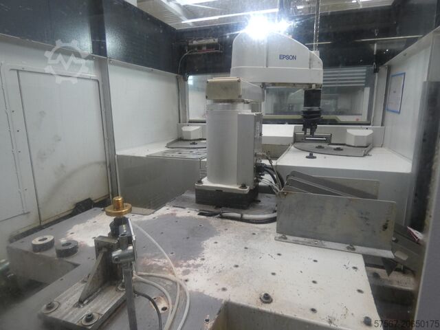Torno CNC vertical y rectificadora de caras. DISKUS-WERKE ModuLine DS 300SO