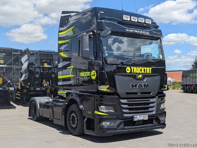 واحد تراکتور با حجم بالا MAN TGX 18.520 LL SA Low-Liner, MIETEN?