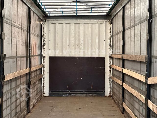 Semirremolque abierto con toldo KRONE SD  Pritsche + Plane Edscha-Verdeck Mega