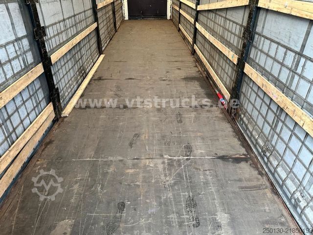 Semirremolque abierto con toldo KRONE SD  Pritsche + Plane Edscha-Verdeck Mega