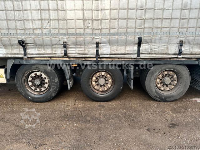 Semirremolque abierto con toldo KRONE SD  Pritsche + Plane Edscha-Verdeck Mega