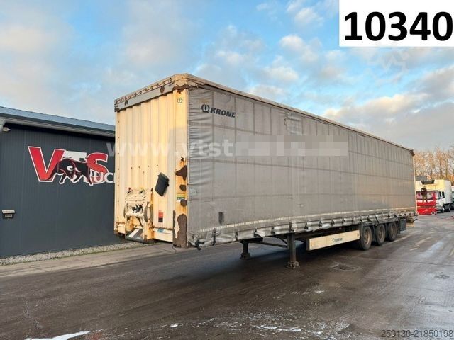 Semirremolque abierto con toldo KRONE SD  Pritsche + Plane Edscha-Verdeck Mega