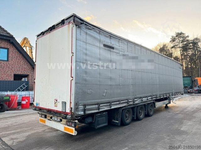 Semirremolque abierto con toldo KRONE SD  Pritsche + Plane Edscha-Verdeck Mega