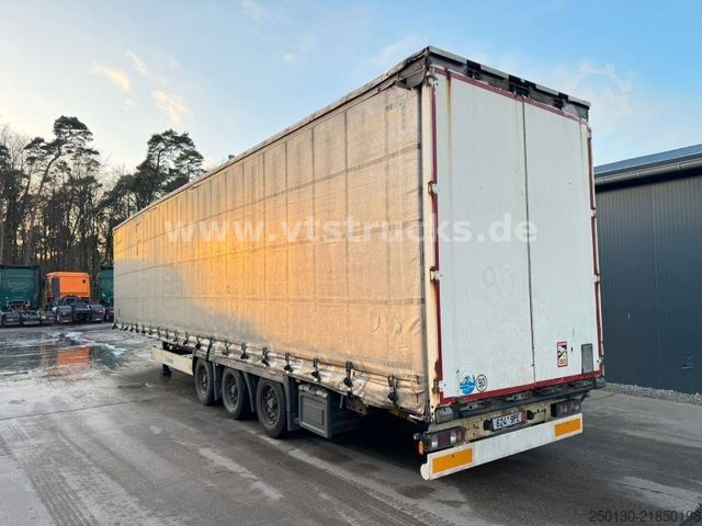 Semirremolque abierto con toldo KRONE SD  Pritsche + Plane Edscha-Verdeck Mega