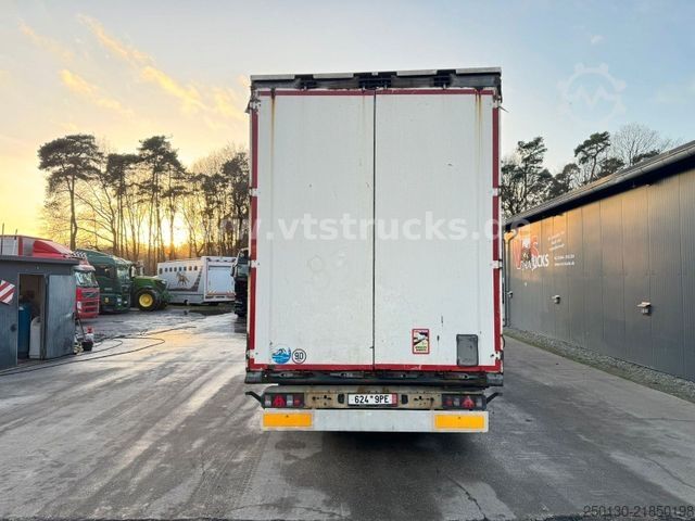 Semirremolque abierto con toldo KRONE SD  Pritsche + Plane Edscha-Verdeck Mega