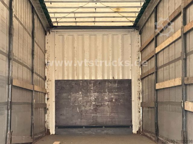 Semirremolque abierto con toldo KRONE SD  Pritsche + Plane Edscha-Verdeck Mega