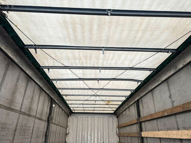 Semirremolque abierto con toldo KRONE SD  Pritsche + Plane Edscha-Verdeck Mega