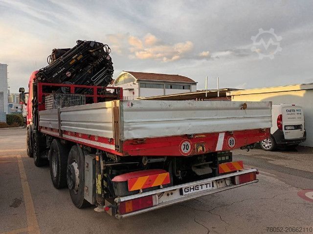 รถบรรทุกกระบะพื้นเรียบ Scania CV R 164 GB 8X2 6