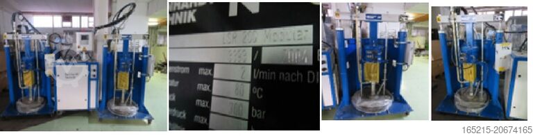 Dispositivo dosatore per silicone liquido LSR Reinhardt - Technik LSR 200 Modular