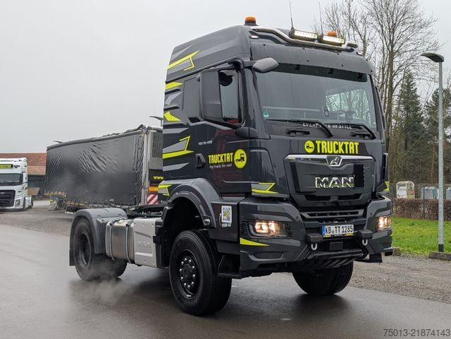Standarta vilcējs MAN TGS 22.480 BL SA 4X4 Voll- Allrad, LoF, MIETEN?