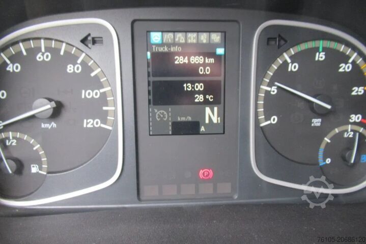 Box body Mercedes-Benz Atego Bak + klep Euro 6 1527 L