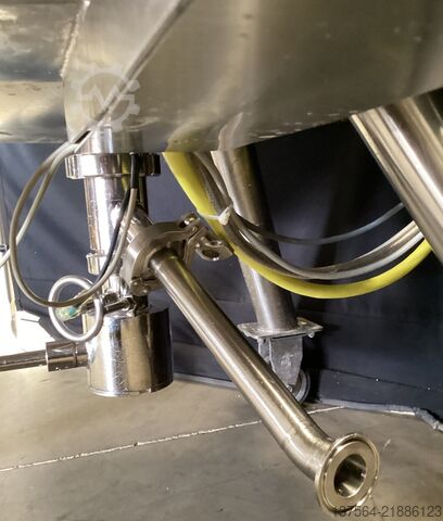 Isolatsioonikattega mobiilne konteiner SAV Rührwerksbehälter 200L