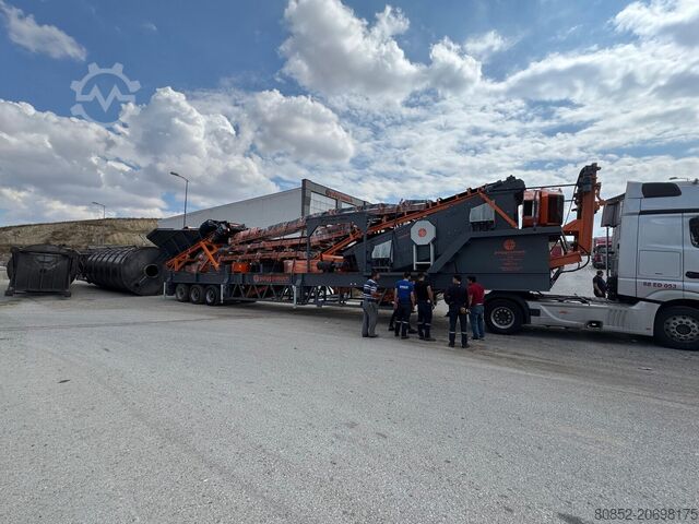 Triturador de detritos Polygonmach 1-PMCC1- mobile jaw and cone crusher