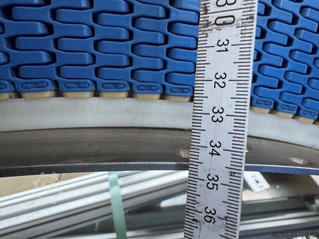 Hinged belt conveyor curve Röwe APSB106M