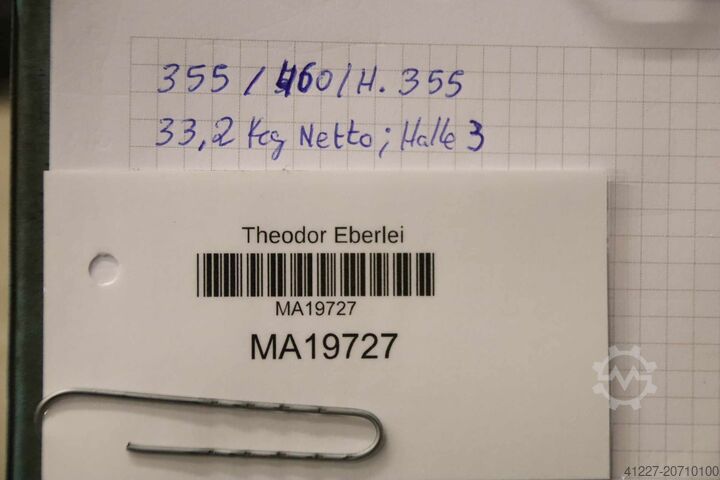 Weld edge former BDS Maschinen SKF 20