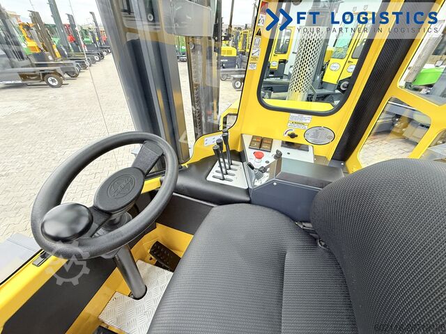 Four-way forklift Combilift C4000 DIESEL DUPLEX SPREADER BEAM CABIN