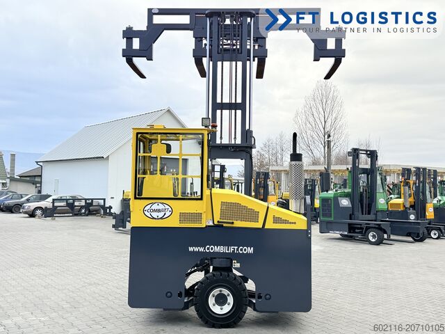 Four-way forklift Combilift C4000 DIESEL DUPLEX SPREADER BEAM CABIN