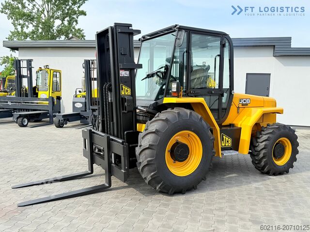 Rough terrain forklift JCB 940 / TRIPLEX 4500 / FREE-LIFT NEW TIRES