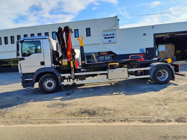 Sistem ročice s kavljem MAN TGM 18.290 Container + Palfinger PK13001