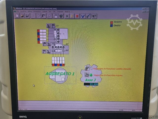 Centro de usinagem CNC de 4 eixos UNITEAM SPRINT 4012-M