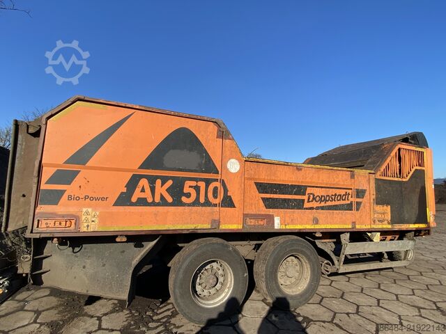 Mobilno postrojenje za usitnjavanje Doppstadt AK 510 Biopower