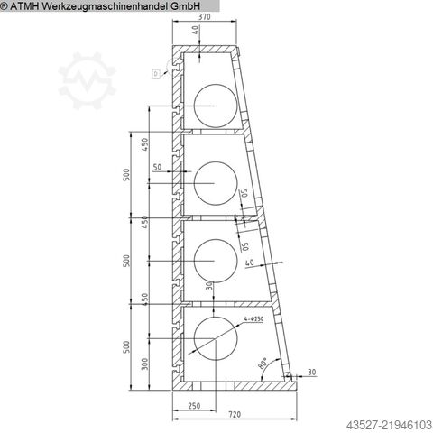 Bolster plate GERD WOLFF Aufspannwinkel 1x 0,7x 2 Meter
