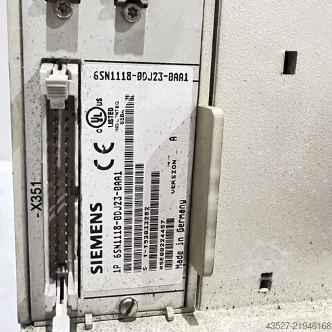 इलेक्ट्रॉनिक्स / पीएलसी नियंत्रण SIEMENS 6SN1123-1AA00-0KA1