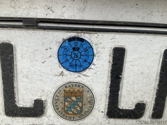 Ikäyvä lattiasemitraileri KNAPEN SCHUBBODEN, CARGO FLOOR, LENK- U. LIFTACHSE, TÜV NEU