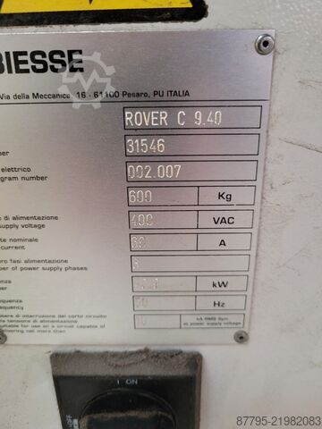 Centro de maquinagem BIESSE ROVER C9.40 CONF