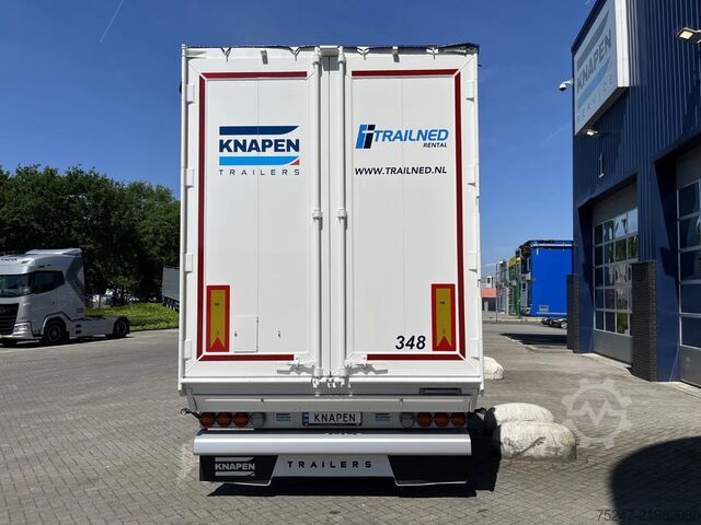 চলন্ত মেঝে Knapen Trailers K100 - 92m3 Snelsluiting Alcoa 10mm *Nieuw / Neu*