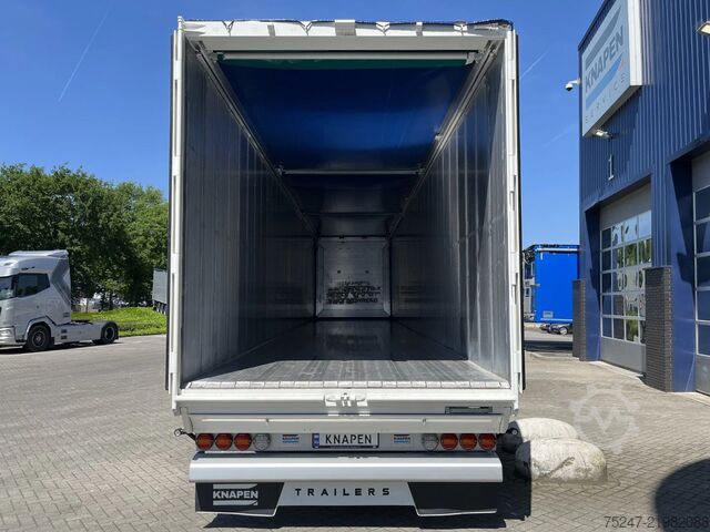 চলন্ত মেঝে Knapen Trailers K100 - 92m3 Snelsluiting Alcoa 10mm *Nieuw / Neu*