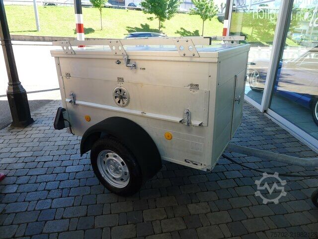 ভ্যান Schmidt SH2 Alu Hundehänger mit 2 Boxen