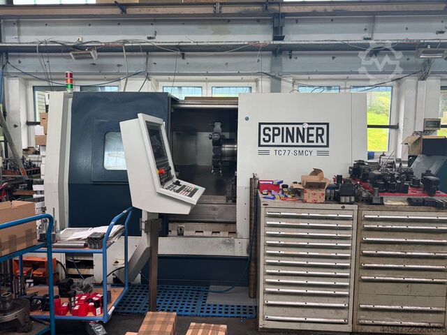 CNC turning and milling center Spinner TC77-SMCY