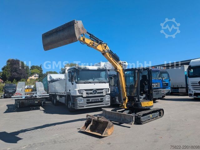 รถขุดขนาดเล็ก YANMAR VIO 38 - 6 / POWERTILT / 3 Löffel / Klima