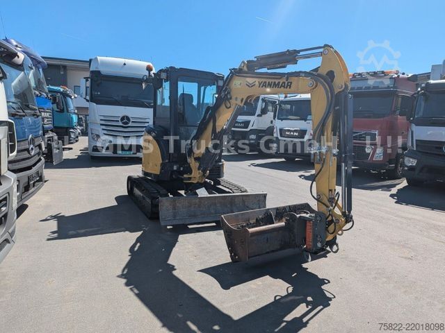 รถขุดขนาดเล็ก YANMAR VIO 38 - 6 / POWERTILT / 3 Löffel / Klima