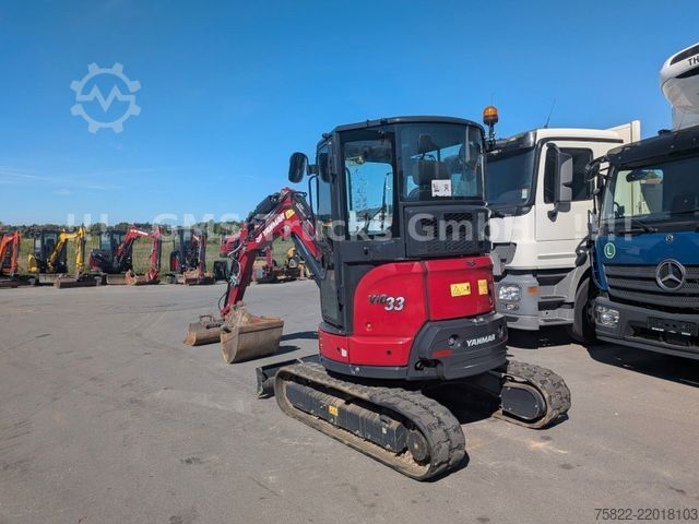 รถขุดขนาดเล็ก YANMAR VIO 33 - 6 / POWERTILT / 3 Löffel / D-Maschine