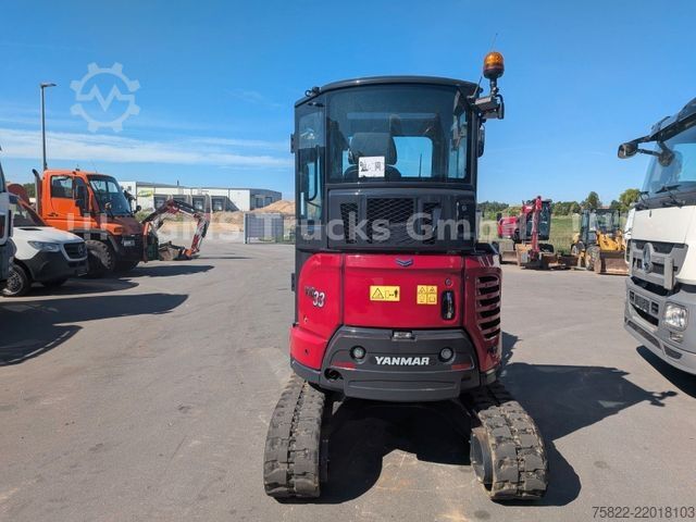 รถขุดขนาดเล็ก YANMAR VIO 33 - 6 / POWERTILT / 3 Löffel / D-Maschine